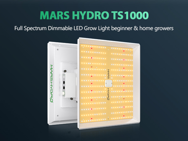 Full Spectrum Dimmable LED Grow Light beginner & home growers