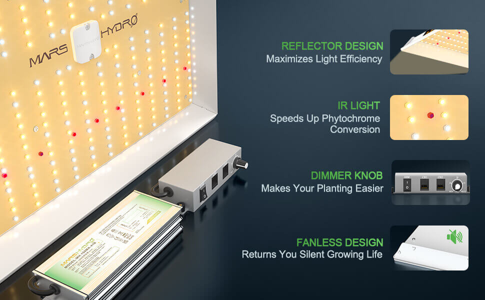 New Version TS 1000 LED Plant Light