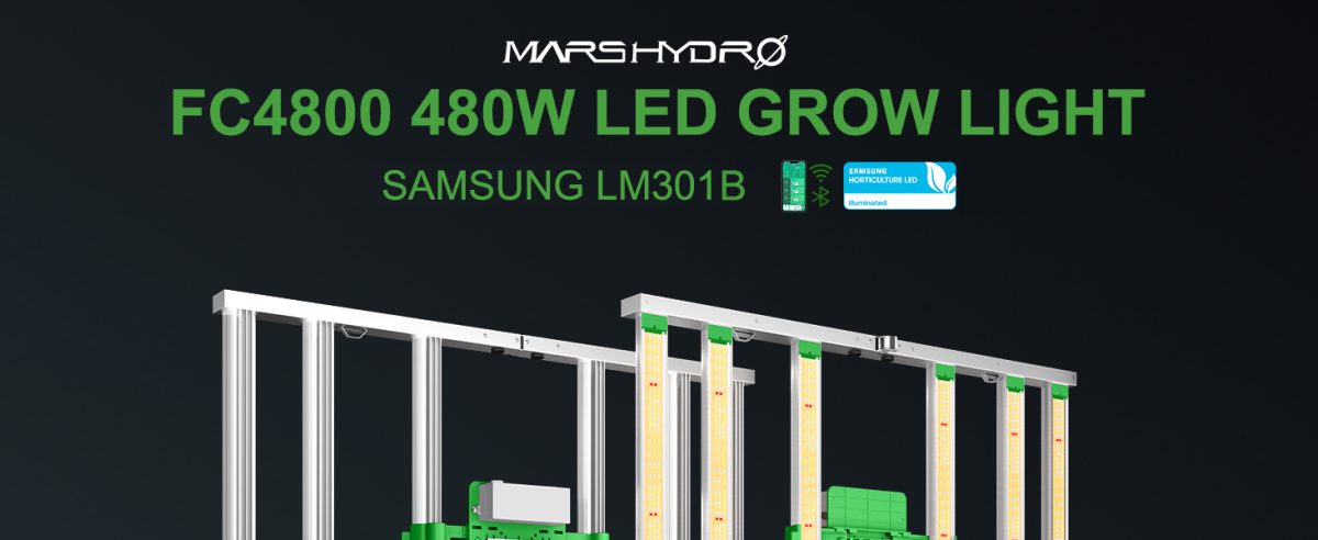 Smart FC 4800 480W Samsung Led Grow Light - Mars Hydro EU