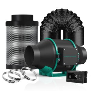 Mars Hydro 4inch induct fan with carbon filter kits