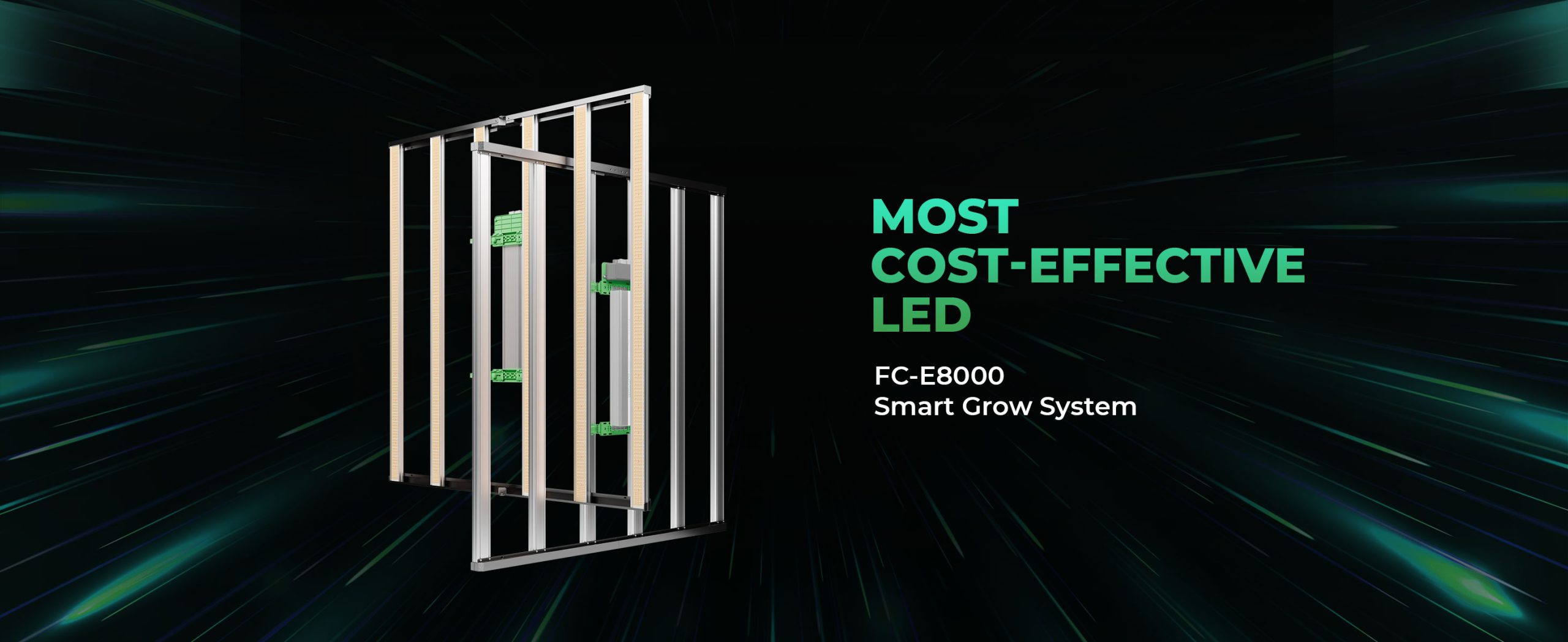 mars hydro FC-E8000 LED grow lights-smart grow system