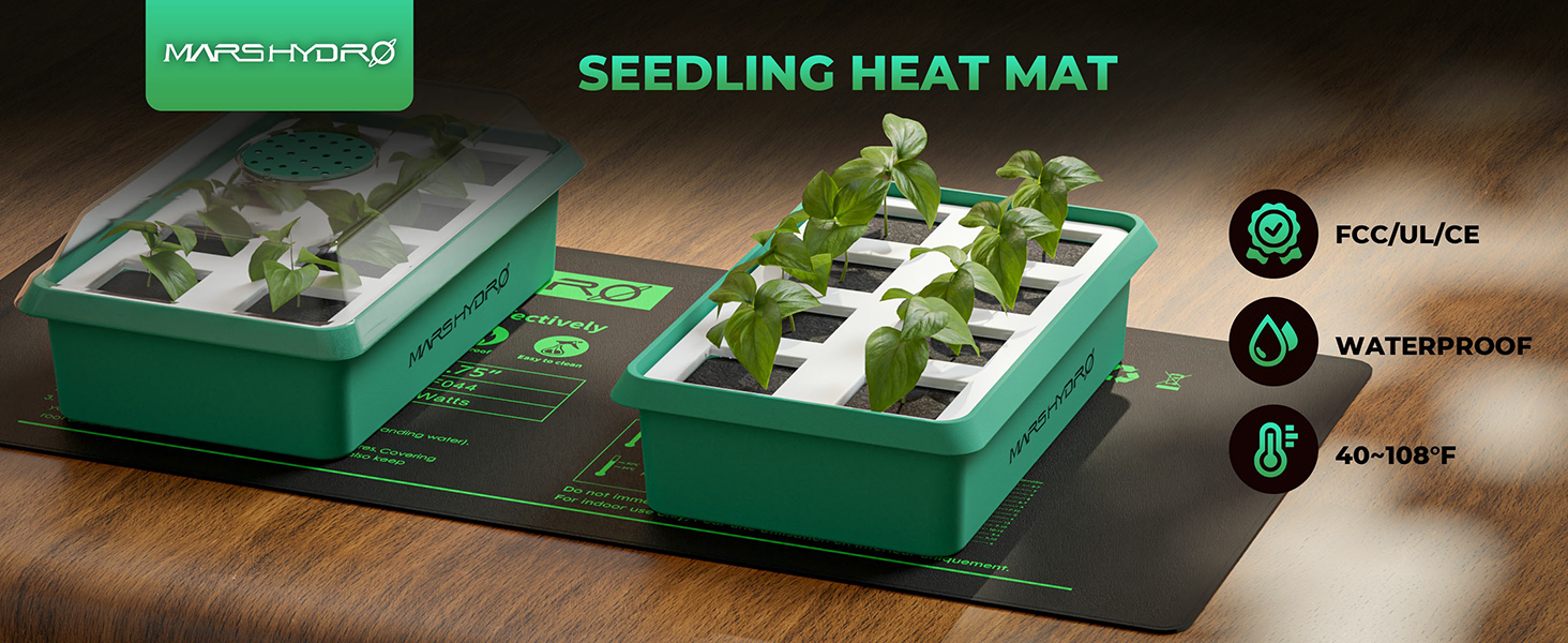mars hydro seedling heat mat