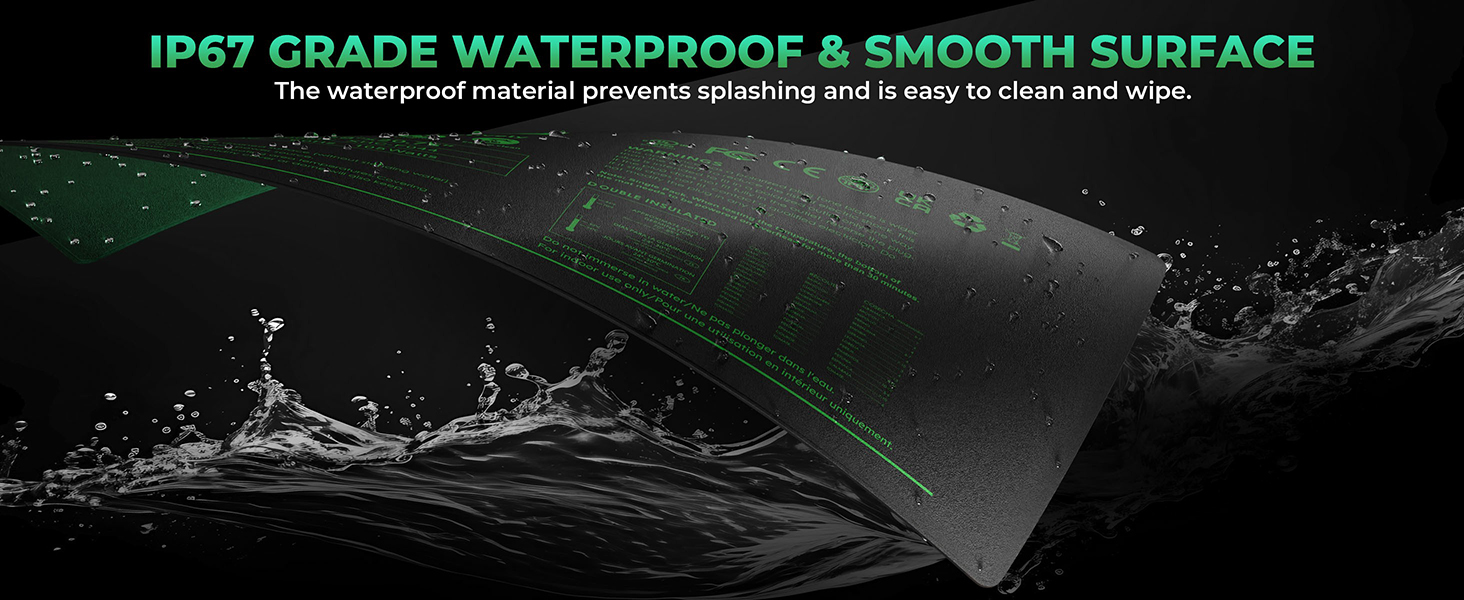 mars hydro heat mat kits ip67 grade waterproof and smooth surface