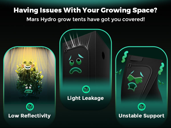 mars hydro grow tent solves your issues with growing space